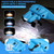 GUOUBUO Rechargeable Magnifying Glasses with Light 1.5X-5X,Magnetic Headset