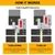 QYZZRS Generator Interlock Kit Compatible with Eaton Cutler Hammer