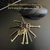 Hollow Barrel Skeleton Key Set for Vintage Furniture and Cabinets, Pack 10