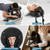 VINGVO Massage Headrest for Bed with Face Pillow, Adjustable Massage Face Cradle at Home, Massage Table Kit for Sleeping Mattress, Bed Massage Head Holder for Home Use (Black)