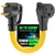 Tellegloww 1Feet NEMA TT-30P to 6-50R Welder Adapter Cord, 30Amp to 50Amp