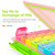 AUVON Large Moisture-Proof Weekly Pill Organizer 4 Times a Day, BPA-Free