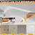 Bath Tub Repair Kit, Fiberglass Tile and Shower Repair Kit Porcelain Repair Kit, Bathtub Repair Kit Repair Chips Dents Cracks Scratches from Ceramic, Marble, Quartz, Resin, Acrylic（White）