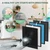 2-Set AirMax Filter Replacement Kit Compatible with Okaysou Airmax 10L Pro and Aiibot-A300 Air Purifiers, High-Efficiency 5-Stage Air Purifier Filter