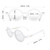 LONDON MOLE® Moley reading glasses | Cool round shaped readers