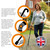 Flexyfoot Shock Absorbing Derby Handle Walking Stick – Improved Comfort, Improves Grip, Improves Safety – Colour: Blue