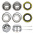 KABOBEARING 2 Set Fits 1" 2000 Lbs Axles Trailer Wheel Hub Bearings Kit,L44643 L44610 Bearings,12192TB Seal OD 1.980''，Dust Cover and Cotter Pin，Bearing Size ID 1.000", OD 1.980", Width 0.580".