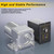 Bemonoc 6W AC 110V 150RPM Adjustable Variable Gear Reducer Motor with Speed Controller & Bracket for Industry