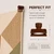 Impresa Pack of 6 Wood Quilt Wall Hanger Clips - Mahogany, Wood Extra-Wide Grip Clips for Hanging Quilts on Wall - Heavy-Duty Textile Art Holder Design - Mahogany Finish Mounts for Photo Display