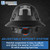 UM ULTRAMAXX Full Brim Hard Hat with Build-in Visor, ANSI Z89.1 OSHA Approved Construction Safety Helmet with Chin Strap for Men Women (Matte Black Helmet+Tinted Visor)