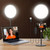 Uyled 10.5" Desk Ring Light with Stand 10-Level Dimmable LED Key Light with Phone Holder, Stable Zoom Lighting for Computer Video Calls Conference Recording Streaming Home Office Podcast Photography