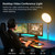 Uyled 10.5" Desk Ring Light with Stand 10-Level Dimmable LED Key Light with Phone Holder, Stable Zoom Lighting for Computer Video Calls Conference Recording Streaming Home Office Podcast Photography