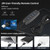Uyled 10.5" Desk Ring Light with Stand 10-Level Dimmable LED Key Light with Phone Holder, Stable Zoom Lighting for Computer Video Calls Conference Recording Streaming Home Office Podcast Photography