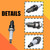 Ignition Coil for Honda VTX1300 VTX1300R VTX1300C VTX1300T VTX1300S 2004-2009 with Spark Plug Wires and Start Solenoid Relay Replace Part Number 30700-MEA-671 30510-MCC-003