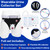 SUYIEYING Wearable Urine Collector Set for Men, Silicone Urine Catching Capsule, Flexible Drainage Tube, 2 Pants & 3 Collection Bags (1000ml *2 & 2000ml*1), Discreet Incontinence Aid for Elderly