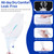 SUYIEYING Wearable Urine Collector Set for Men, Silicone Urine Catching Capsule, Flexible Drainage Tube, 2 Pants & 3 Collection Bags (1000ml *2 & 2000ml*1), Discreet Incontinence Aid for Elderly