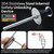 Darella Walk in Cooler Latch Handle Kit, 304 Stainless Steel, High Base