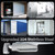 Darella Walk in Cooler Latch Handle Kit, 304 Stainless Steel, High Base