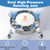 JOEJET Undercarriage Pressure Washer Attachment with 3 Extension Wands