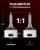 Torchbeam D3S HID Bulbs, Xenon 6000K 35W HID Bulb with Metal Stents Base, Waterproof Design, Plug and Play, Pack of 2