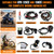 GY6 125cc 150cc Complete Wiring Harness Kit w/CDI, Stator, Voltage Regulator, Ignition Coil & Waterproof Switches – Full Electrics Wire Loom Assembly for ATV, Scooter, Go Kart