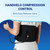 Cold Pack Compression Wrap for Ankle, Foot Pain - by Icy Wrap - Ice Pack Therapy Cryo-Cool Flexible Treatment for Injuries, Aches, Swelling, Sprains, Inflammation