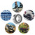 20 Pcs 6004-2RS Double Rubber Seal Bearings 20x42x12mm Deep Groove Ball Bearing High Precision Pre-Lubricated and Stable Performance and Cost Effective