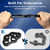 4 Pack Hand Exerciser Grip Strengthener, Finger Stretcher Hand Grip Resistance Bands Hand Strengthener Hand Strengthening Forearm Exerciser for Arthritis