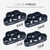 4 Pack Hand Exerciser Grip Strengthener, Finger Stretcher Hand Grip Resistance Bands Hand Strengthener Hand Strengthening Forearm Exerciser for Arthritis