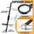 JoNeighbors 28" Long Reach Toenail Clippers with Magnifier for Seniors