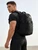 Wotony Military tactical backpack, backpack for men black small tactical assault bag (Black, 18.5 inch)