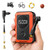 ETENWOLF S0 Mini Bike Pump, 20s Fast Inflate Bicycle Pump with Gauge,Orange