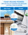 Solar & USB Rechargeable Light Bulbs With Remote + Touch Control, 3 Colors & Dimmable, Large Solar Panel 1800mAh Battery Powered Light Bulb, Battery Light Bulbs Indoor For Home Camping Shed