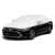 Hail Protector Car Cover, Multi-Layer Cotton Padded Half Car Cover, Thickened Top Protection for Hail, Snow & Impact, Fits Sedan L