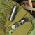 ATiAP Titanium Pill Holder Keychain, Waterproof Pill Case Capsule, Airtight Emergency Pill Fob and Small Food-Grade EDC Pocket Storage Container Ta6171-2M
