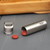 ATiAP Titanium Pill Holder Keychain, Waterproof Pill Case Capsule, Airtight Emergency Pill Fob and Small Food-Grade EDC Pocket Storage Container Ta6171-2M