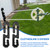Clothes Line Pulley Kit, 164ft Polyester Clothes Line Rope Outdoors