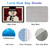 DIY Latch Hook Rug Kit Husky Dog Portrait with Snow Mountains 52x38cm-1