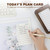 MultiBey 3x5 Wooden Index Card Holders with Card Slot, Black Walnut