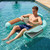 Zeraty Heavy Duty Double-Sided PVC Scrim Inflatable Pool Lounger 300 Lbs