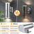 CnengSthy Dusk to Dawn Sensor Outdoor Porch Light, Anti-Rust Waterproof Up Down Metal Cylinder Wall Lights with Stainless Steel 304 for Courtyard Garage Entryway (13" Height, UL Listed, No Bulbs)