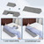 Fanwer 34" Wedge Pillow for Side Sleeping,Training for Side Sleeping with Detachable Small Wedge Pillow,Positioning Wedge for Side Sleeper,Back Support,Reducing Snoring,Preventing Bedsores