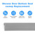 QDOCURO Shower Door T Drip Sweep Angled Framed Sweep 36" Long