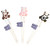 Training Chopsticks 3 Pairs for Kids Cute Animal Panda Shape Children Learning Chopsticks helper Non-slippery Reusable and Dishwasher Safe (Panda)