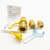 GRILLJOB 3/4" Female and Male Solid Brass Dual Fuel Generator Natural Propane Hose Quick Connect Disconnect Fittings Convert for Pipe Natural Gas Supply for Generators