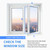 FSEN Portable AC Window Seal Kit - Heavy-Duty Window Barrier with Adjustable Hole, No-Drill Waterproof & Universal Fit for Sliding/Crank-Out/Skylight Windows. Blocks Heat, Dust & Saves Energy!