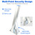 JFATXTT Boat Trailer Winch Stand with U-Bolts,4mm Hot-Dip Galvanized Steel