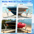 JFATXTT Boat Trailer Winch Stand with U-Bolts,4mm Hot-Dip Galvanized Steel