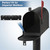 Mailbox Door Hinge Replacement Parts for Imperial Mailbox Door - Black