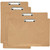4 Pack Extra Large Clipboard, 11x17 inch Legal Size Wooden Clipboard, Vertical Clipboards & Horizontal Clipboards with Low Profile Clip, Wooden Lap Board for Drawing, Sketching, Art Supplies
